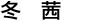冬 茜
